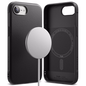 Ringke Onyx Magnetinis Magsafe iPhone 16e dėklas - juodas