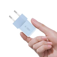 Tech-Protect NCM25 USB-C PD 25W sieninis įkroviklis - mėlynas