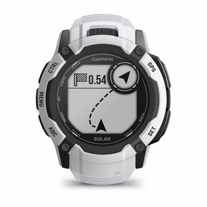 Garmin Instinct 2X Solar – GPS išmanusis laikrodis, MIP, 50 mm, baltas