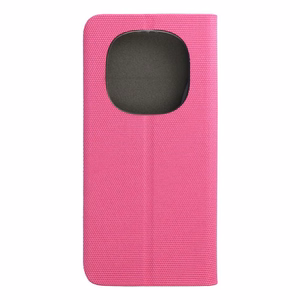 SENSITIVE knygos tipo dėklas telefonui XIAOMI Redmi Note 14 PRO 4G šviesiai rožinis