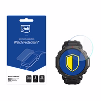 Hibridinis stiklas išmaniojo laikrodžio ekranui 3mk Watch Protection FlexibleGlass for Amazfit T-Rex 3 Pro 48mm