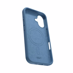 "Etteri" silikoninis magnetinis dėklas "iPhone 16 Plus" 6,7" tamsiai mėlynas