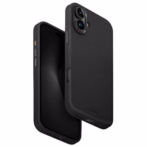 Uniq Lyden Magclick įkrovimo dėklas iPhone 16 Plus - juodas