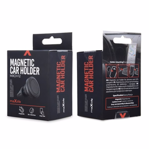 "Maxlife" automobilinis laikiklis oro ventiliacijos angai MXCH-12 magnetinis juodas