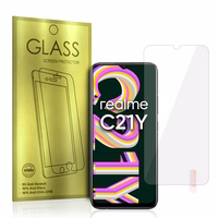 Apsauginis stiklas auksinis REALME C21Y/OPPO A18/A38/A58 5G/A13 4G/A13 5G/MOTO E13