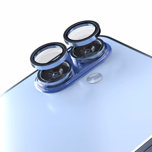 Etteri apsauginis stiklas kamerai iPhone 17 mėlynas