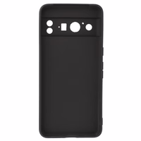 Matinis galinis dėklas telefonui GOOGLE PIXEL 8 PRO juodas