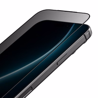 Benks Grūdintas stiklas Ultra Shield Privacy (FF67) Iphone 17/16 Pro juodas