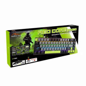 Mechaninė klaviatūra 60% RED CORE MX60 MT1260