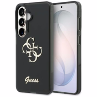 GUESS dėklas for SAMSUNG S26 GUHCS26S5HC4MLSK (IML Big Metal 4G and Script) juodas