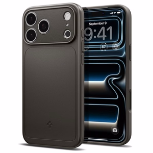 Spigen Thin Fit MagSafe dėklas, skirtas iPhone 17 Pro / 18 Pro, grafito spalvos