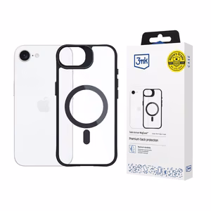 Чехол 3mk Satin Armor MagCase для Apple iPhone 16e / SE 4 - прозрачный