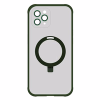 Dėklas telefonui su stovu MagSafe IPhone 11 Pro Max (m) - žalias