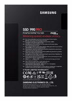 Samsung 990 PRO 1 TB M.2 PCI Express 4.0 NVMe V-NAND MLC