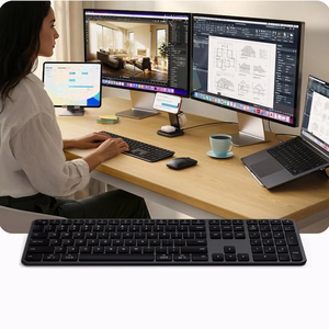Belaidė klaviatūra QWERTY Satechi Slim EX3 Mac / PC ST-KEX3C-EN juoda