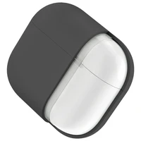 Uniq Lino silikoninis dėklas AirPods 4 - pilkas