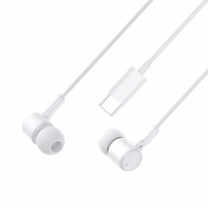XO laidinės ausinės EP81 USB-C, baltos