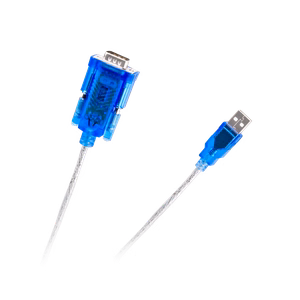 USB 2.0–RS232 keitiklio kabelis, DB9 kištukas