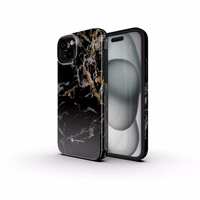 FORCELL F-PROTECT Mirage, militarinio kritimo testuotas dėklas telefonui, MagSafe suderinamas IPHONE 16 juodas