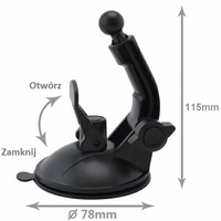 Beline Automobilinis laikiklis BLNCH02 2in1 prietaisų skydelis/stiklas