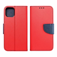 FANCY Dėklas telefonui XIAOMI Redmi Note 13 5G - raudonas / tamsiai mėlynas
