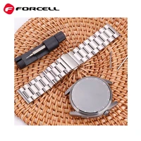 FORCELL F-DESIGN FS06 dirželis SAMSUNG laikrodžiui 22 mm sidabrinis