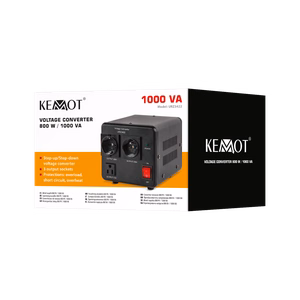 KEMOT įtampos keitiklis, 800 W/1000 VA