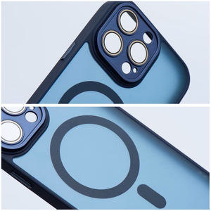 VARIETE MAG COVER magnetinis dėklas telefonui, suderinamas su MagSafe, skirtas SAMSUNG A56, tamsiai mėlynas