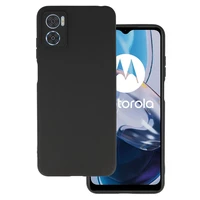 Nugarinis dėklas MATT MOTOROLA MOTO E22/E22i juodas
