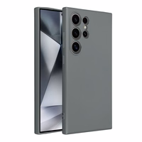 METALLIC dėklas telefonui SAMSUNG S24 Ultra pilkas