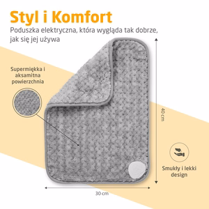 Medisana HP 516 šildymo pagalvėlė, šviesiai pilka