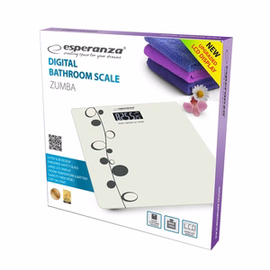 Esperanza EBS005 personal scale Rectangle White Electronic personal scale