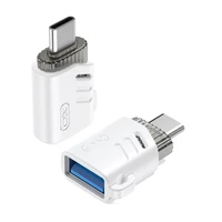 XO Adapteris (m) NB256B OTG USB - USB-C baltas