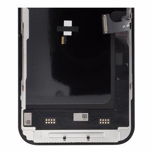 LCD ekranas (m) iPhone 15 Pro su jutikliniu skydeliu - juodas (m) (HD+ Incell) IC Transferable