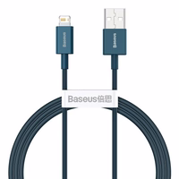 USB Kabelis Baseus "Superior" mėlynas "Lightning" 100cm
