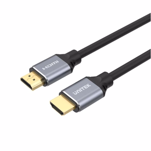 UNITEK C138W HDMI laidas 2 m HDMI Type A (Standard) Juodas, Pilkas