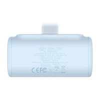 Išorinė baterija OS-Baseus Compact IP 5000mAh 20W (mėlyna)