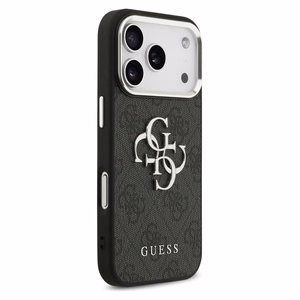 Guess 4G Big 4G Classic Logo dėklas telefonui iPhone 17 Pro Max - juodas
