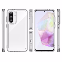 Kosmoso dėklas Samsung Galaxy A26 su lanksčiu rėmu - permatomas