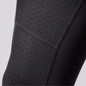 Rockbros YDCK012-1 Long Fleece Bib Tights with Pad Size L - Black