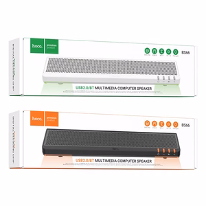 Bluetooth garsiakalbis 2 x 3W Hoco 2in1 BS66 baltas