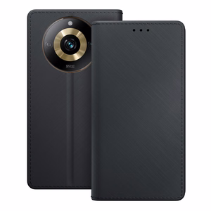 3mk Wallet Case for Realme 11 Pro+ - Black