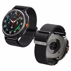 SPIGEN LITE FIT SAMSUNG GALAXY WATCH 8 / CLASSIC (40 / 44 / 46 MM) JUODAS