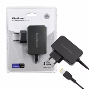 Qoltec 51035 maitinimo adapteris / inverteris Vidaus 45 W Juoda