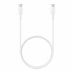 Samsung EP-DN975BWE USB-C - USB-C 5A 1m kabelis (didmeninė – pakaitinė pakuotė) – baltas