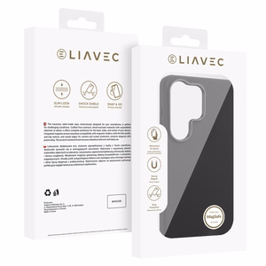 Liavec Silky Case with Metal Camera Frame for Samsung Galaxy S26 Ultra black