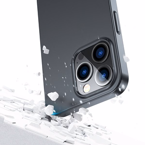 Joyroom 360 pilnas dėklas su priekiniu ir galiniu dangteliu iPhone 13 Pro Max + grūdinto stiklo apsauginis stiklas juodas (JR-BP928 black)