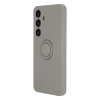 Piršto žiedo dėklas, skirtas "Samsung Galaxy S24", šviesiai pilkas