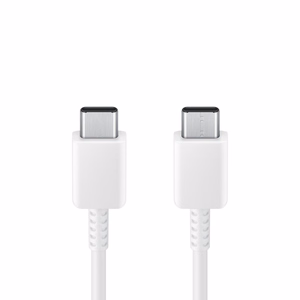 Samsung kabelis USB-C - USB-C 3A 480Mb/s 1.8m baltas (EP-DX310JWEGEU)