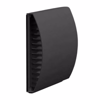 Plastikinės grotelės ventiliatoriaus apsaugai nuo lietaus